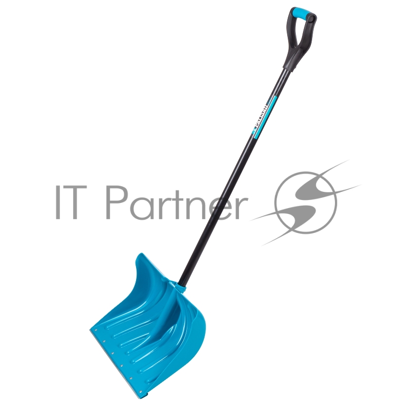 Лопата для уборки снега пластиковая LUXE,500х325х1300 мм, металлопластиковый черенок// Palisad