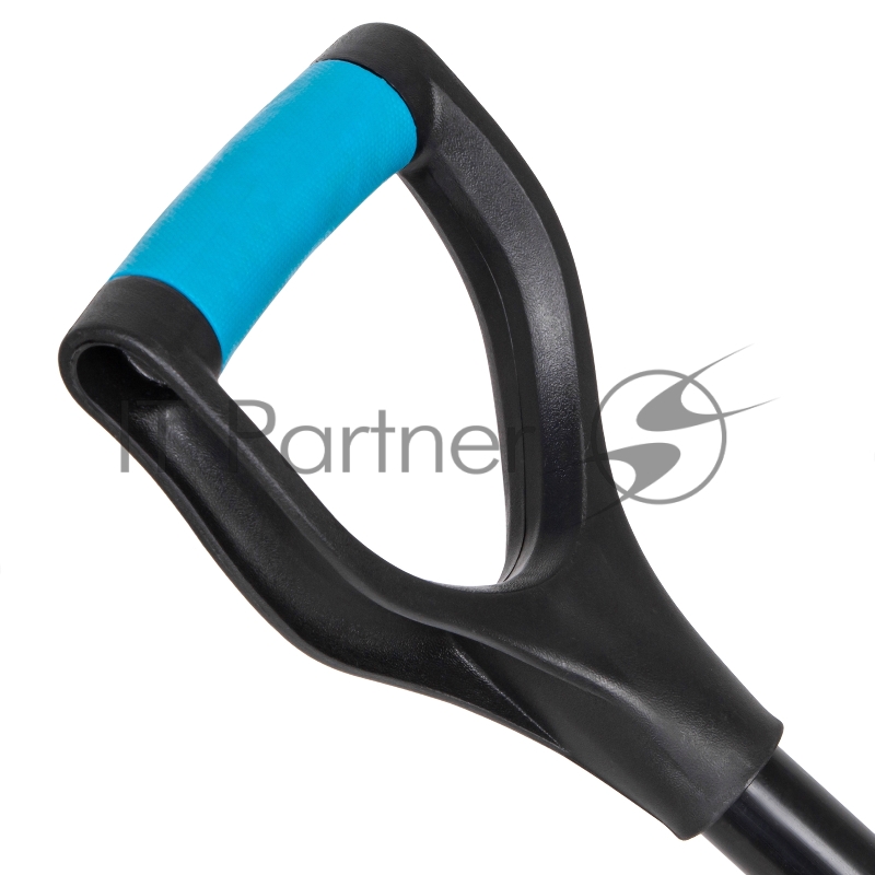 Лопата для уборки снега пластиковая LUXE,500х325х1300 мм, металлопластиковый черенок// Palisad