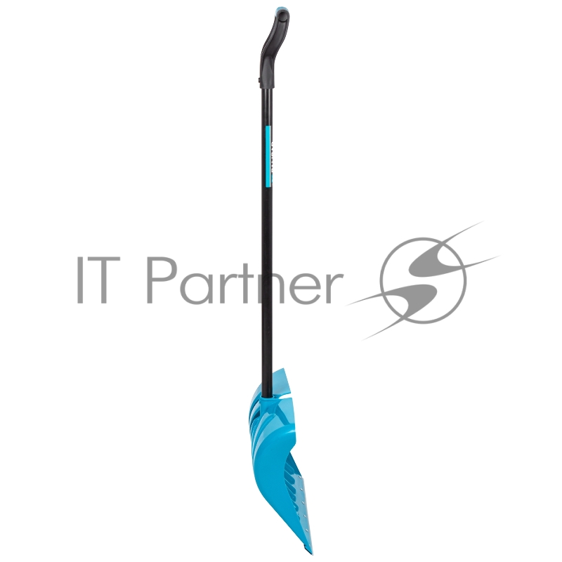 Лопата для уборки снега пластиковая LUXE,500х325х1300 мм, металлопластиковый черенок// Palisad