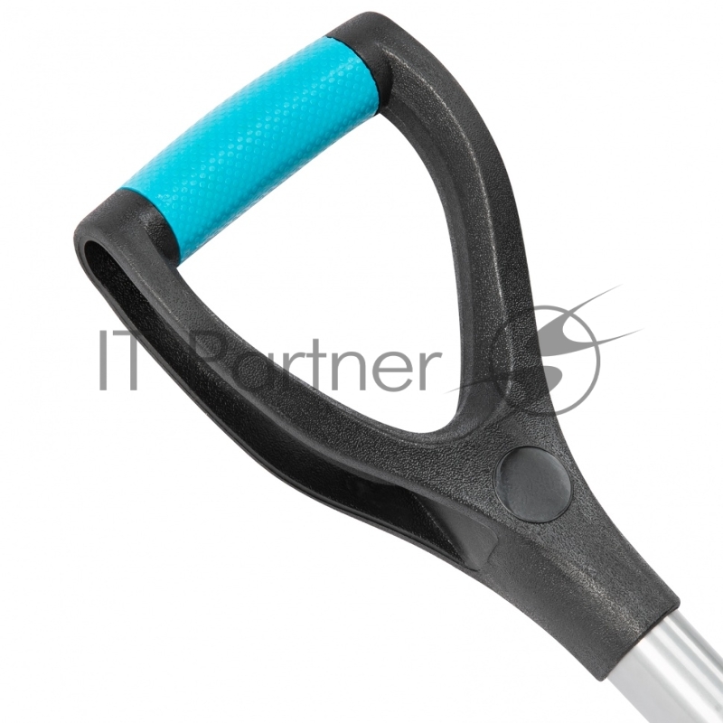 Лопата для уборки снега пластиковая LUXE, 540х375х1520 мм, стальной черенок// Palisad