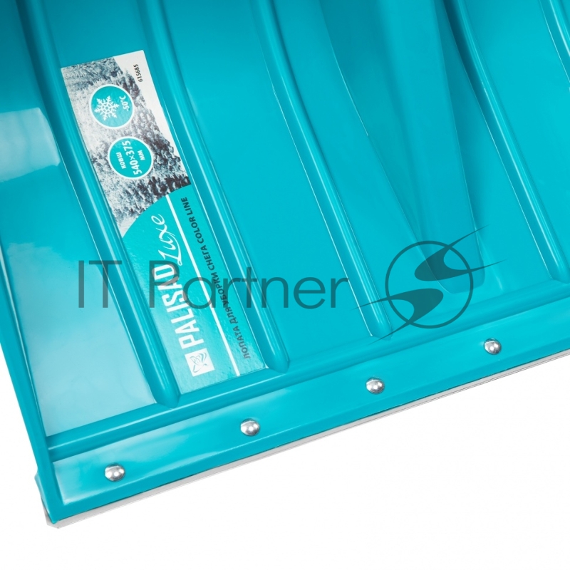 Лопата для уборки снега пластиковая LUXE, 540х375х1520 мм, стальной черенок// Palisad