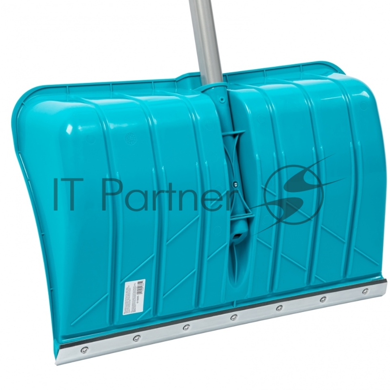 Лопата для уборки снега пластиковая LUXE, 540х375х1520 мм, стальной черенок// Palisad