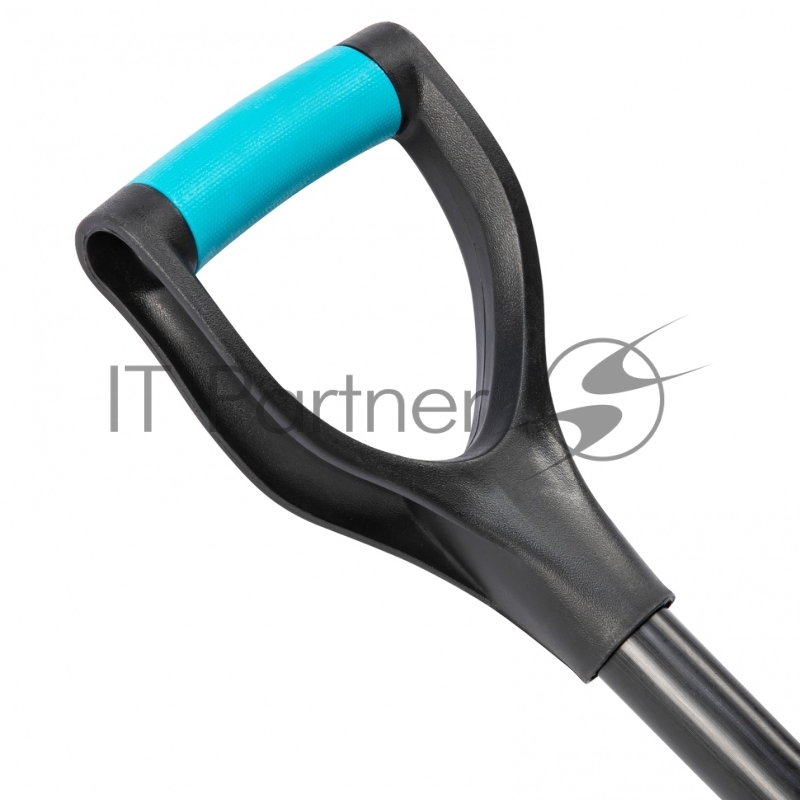 Лопата для уборки снега пластиковая LUXE,460х335х1300 мм, металлопластиковый черенок// Palisad