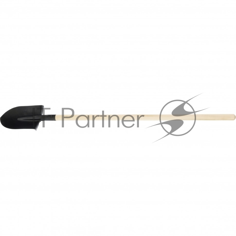 Лопата штыковая, 205х275х1400 мм, деревянный черенок// Россия