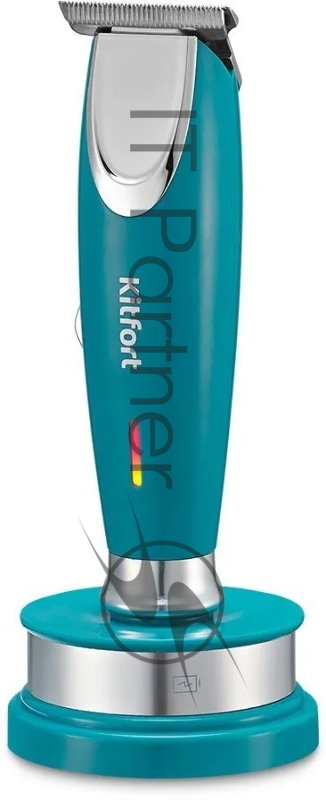 Триммер Kitfort КТ-3110 бирюзовый 3Вт (насадок в компл:4шт)