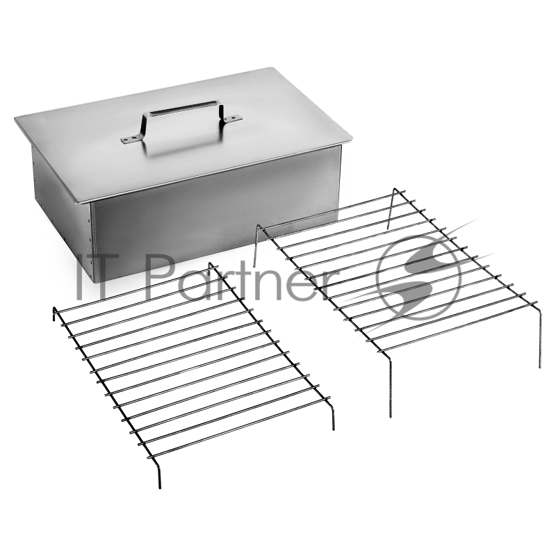 Коптильня двухъярусная 420x270x175 мм, 0,5 мм Россия Camping// Palisad