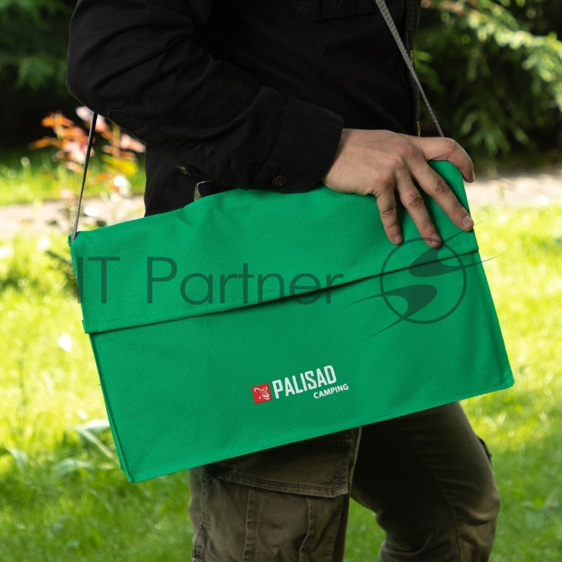 Мангал-дипломат в сумке 410x280x125 мм, 1,5 мм, 6 шампуров в комплекте, Россия Camping// Palisad