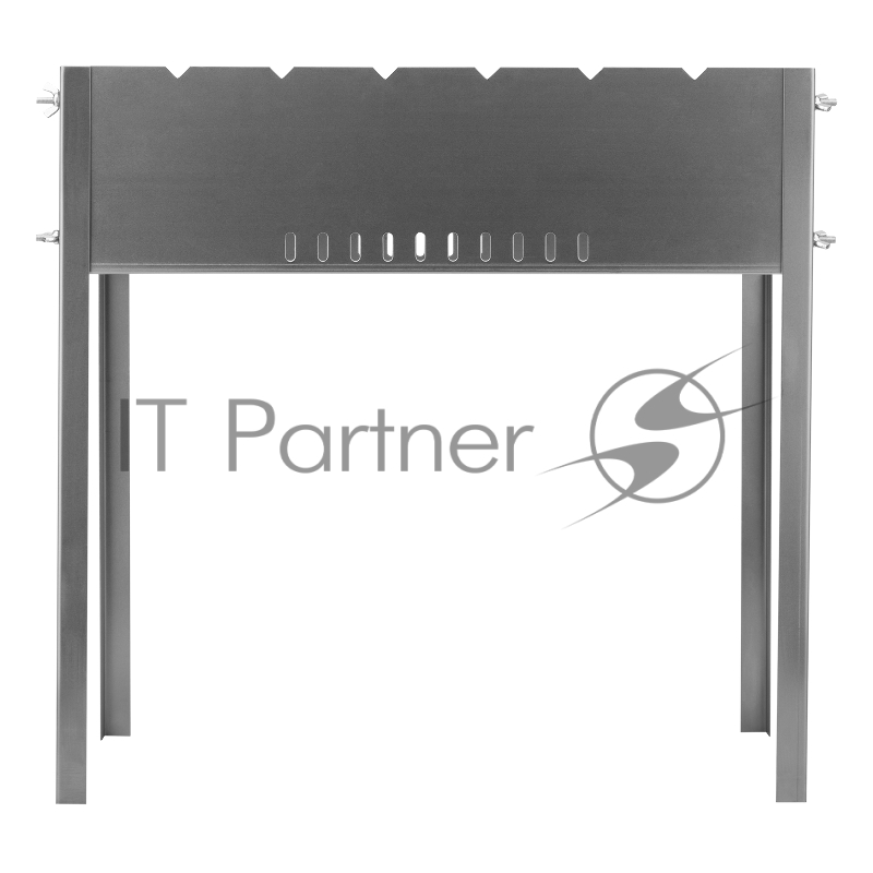 Мангал на барашках 500х305х500 мм, сталь 1,2 мм, Россия Camping// Palisad