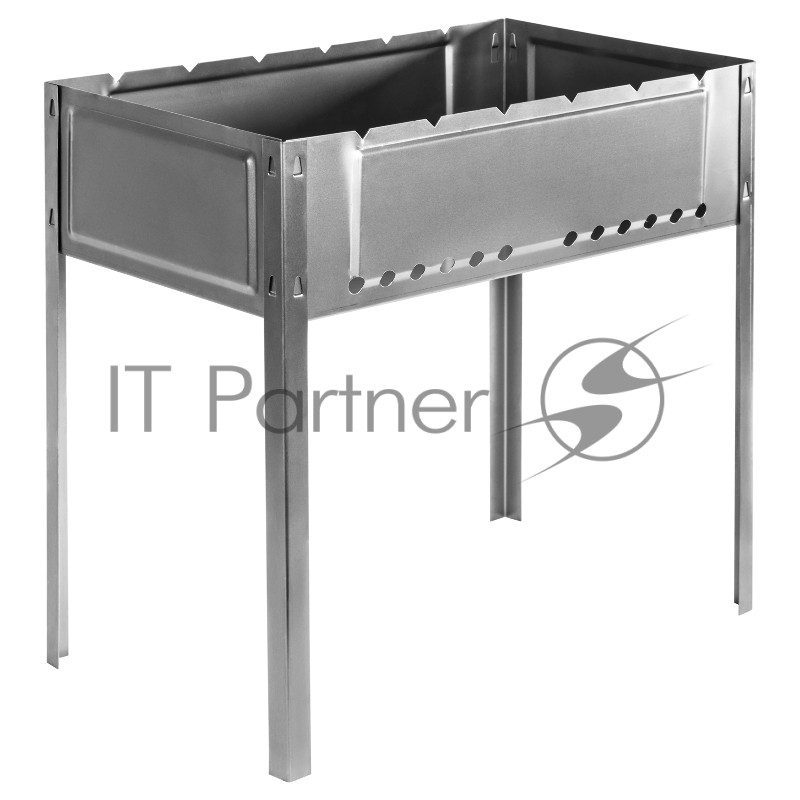 Мангал облегченный с ребрами жесткости 500x300x500 мм, Россия Camping// Palisad