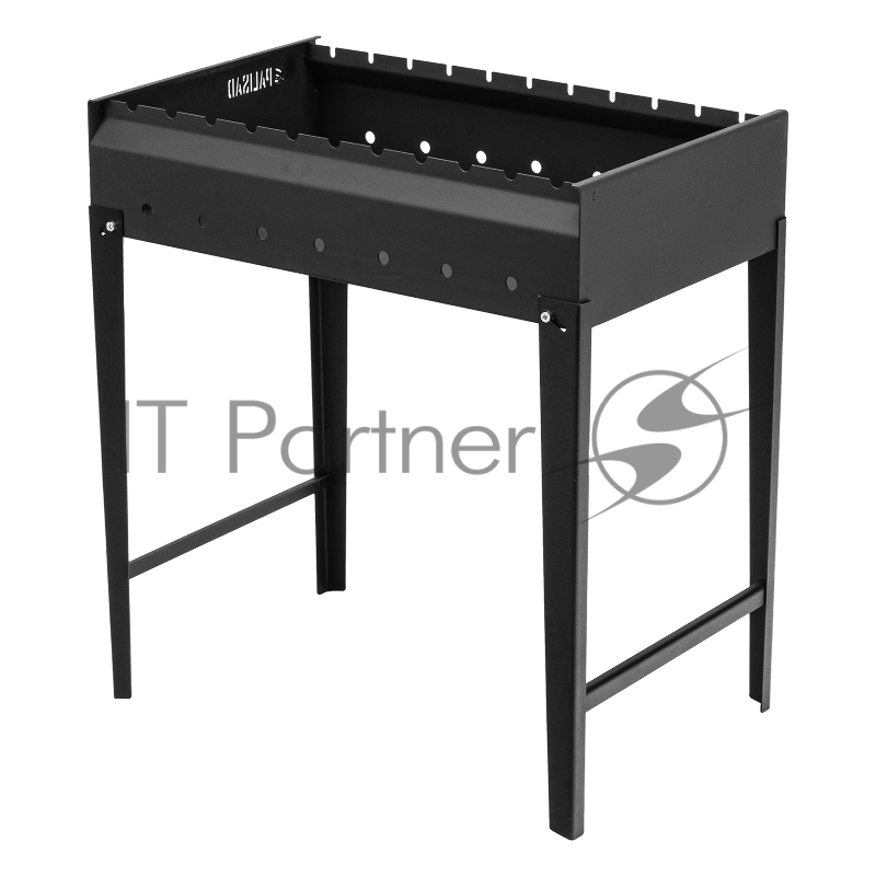 Мангал сварной, 605х375х138/640 мм, сталь 2 мм, Camping// Palisad