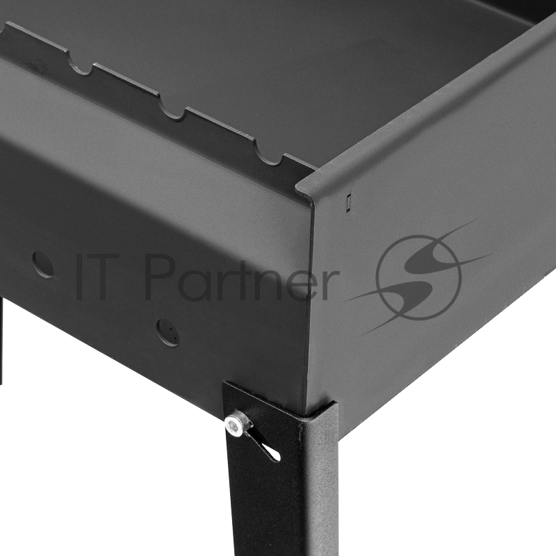 Мангал сварной, 605х375х138/640 мм, сталь 2 мм, Camping// Palisad