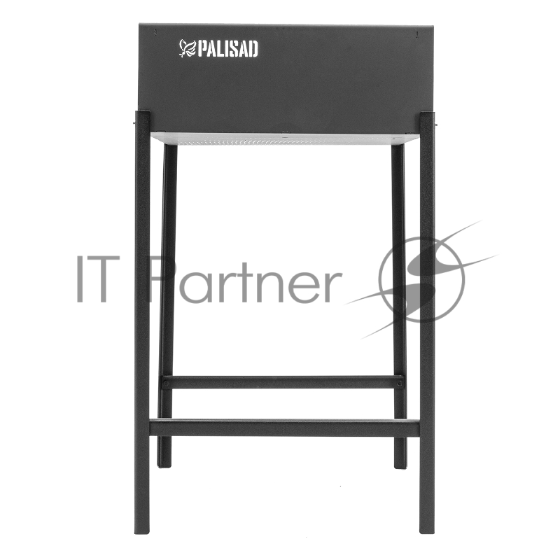 Мангал сварной, 605х375х138/640 мм, сталь 2 мм, Camping// Palisad