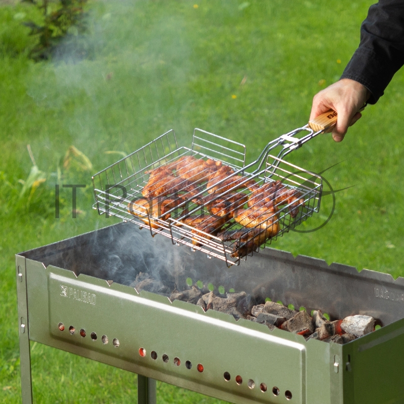 Мангал с ребрами жесткости 700x300x700 мм, Россия Camping// Palisad