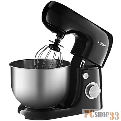 Миксер планетарный Kitfort КТ-3018-3 800Вт черный