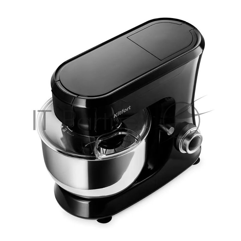 Миксер планетарный Kitfort КТ-3061 1000Вт черный/серебристый