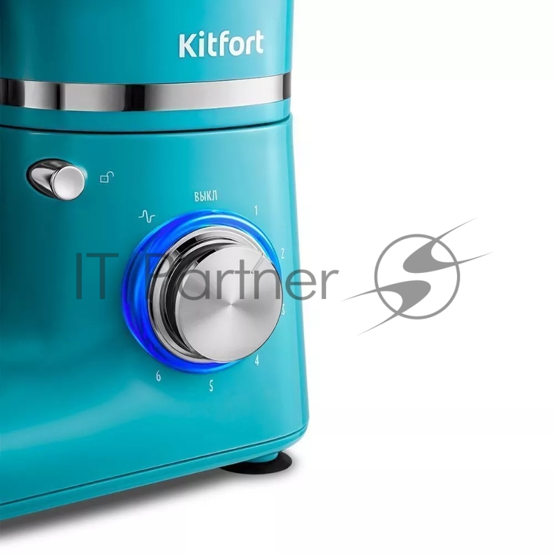 Миксер планетарный Kitfort КТ-3415-2 800Вт бирюзовый