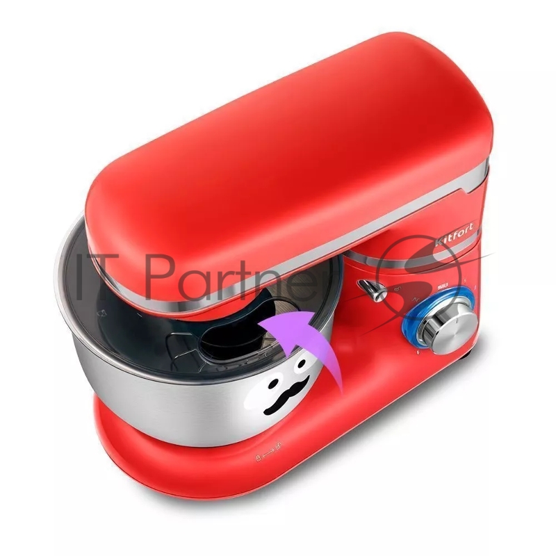 Миксер планетарный Kitfort КТ-3415-3 800Вт красный