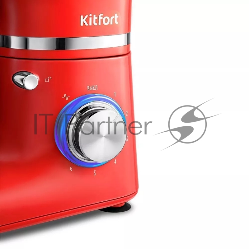 Миксер планетарный Kitfort КТ-3415-3 800Вт красный
