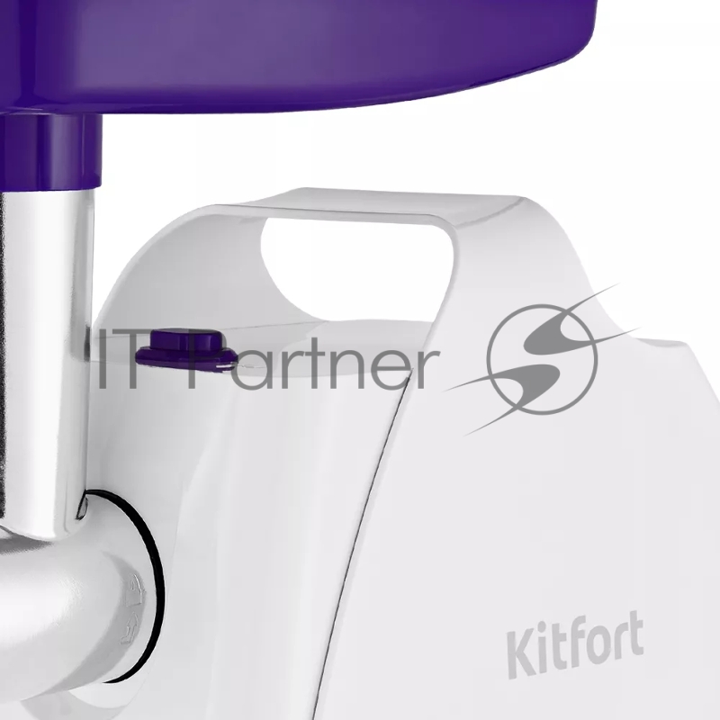 Мясорубка Kitfort КТ-2112-1 1300Вт белый/синий
