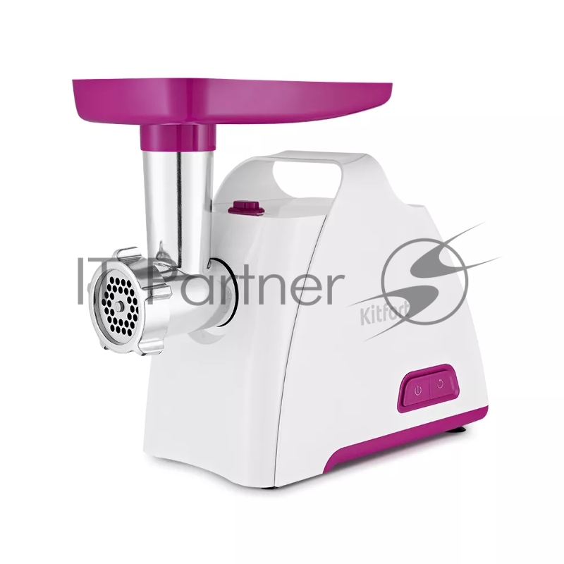 Мясорубка Kitfort КТ-2112-2 1300Вт белый/сиреневый