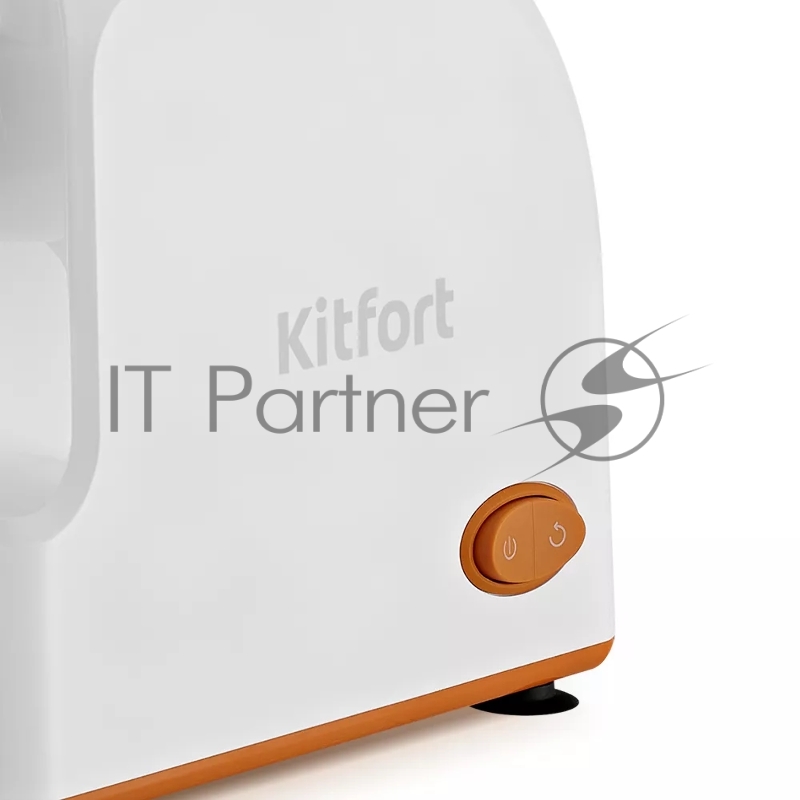 Мясорубка Kitfort КТ-2113-1 1000Вт белый/оранжевый