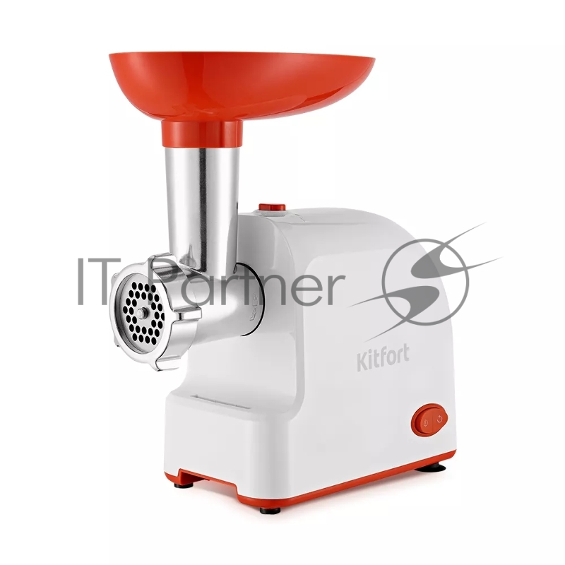 Мясорубка Kitfort КТ-2113-3 1000Вт белый/красный