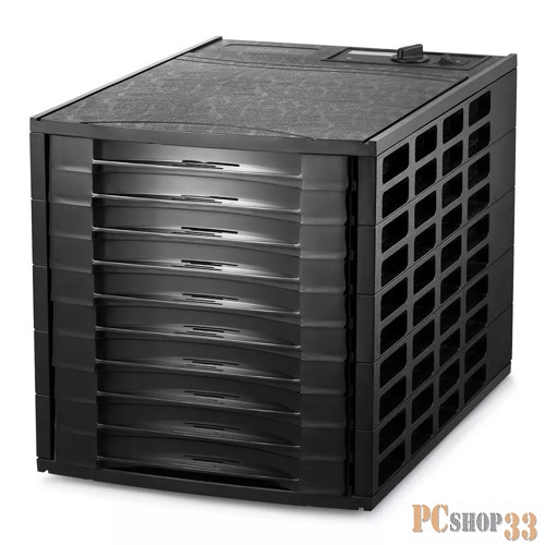 Сушка для фруктов и овощей Kitfort КТ-1923 10под. 630Вт черный