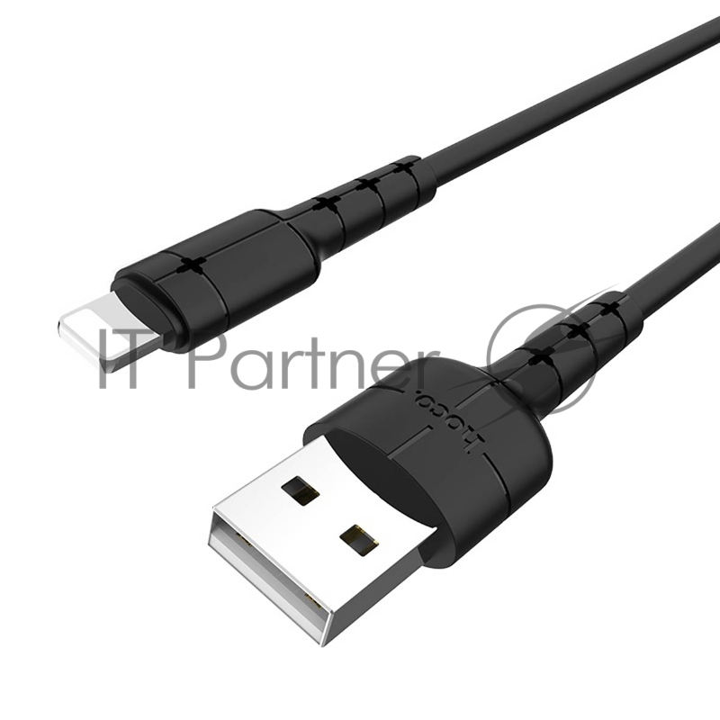 Кабель HOCO USB X30 Star для Lightning, 2А, 1.2м, черный