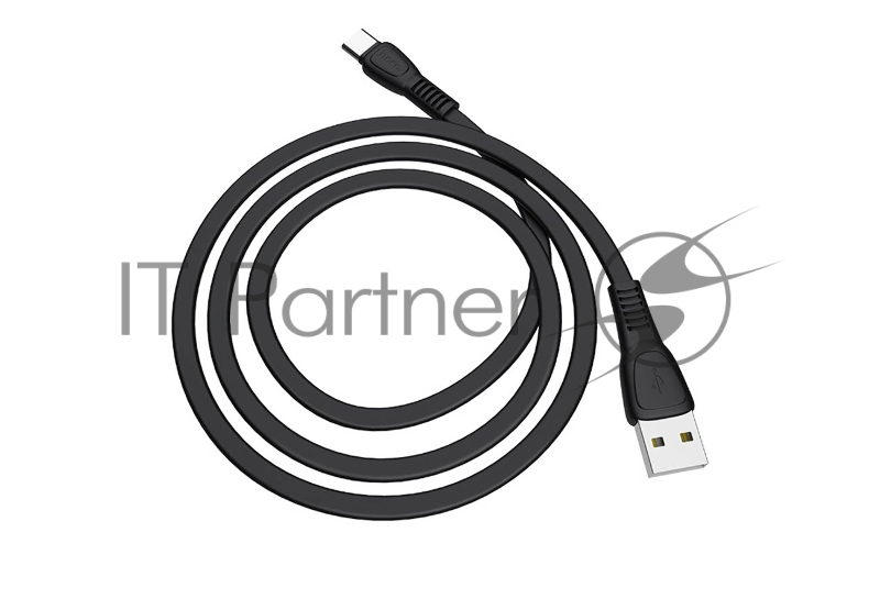 Кабель HOCO USB X40 Noah для Type-C, 2.4А, длина 1 м, черный