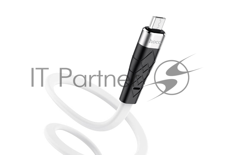Кабель HOCO USB X53 Angel для Micro USB, 2.4А, 1м, белый