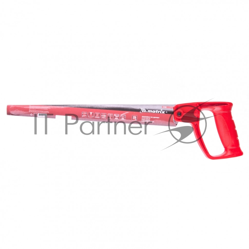 Ножовка по дереву для мелких пильных работ, 320 мм, цельнолитая однокомпонентная рукоятка// Matrix