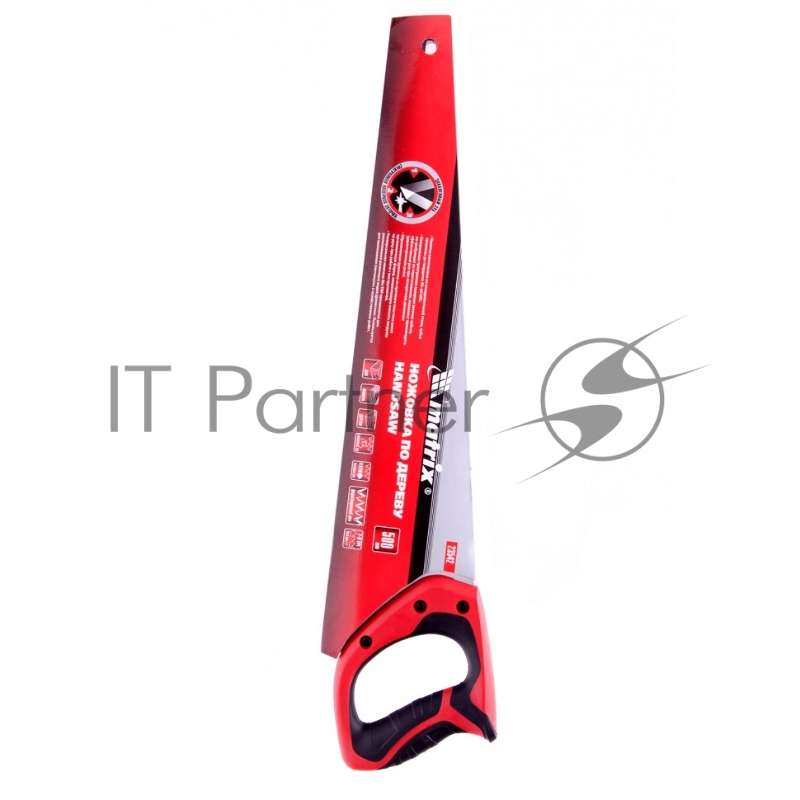 Ножовка по дереву, 500 мм, 7-8 TPI, зуб - 3D, каленый зуб, двухкомпонентная рукоятка// Matrix