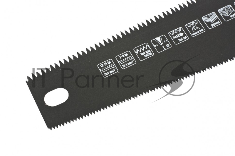 Ножовка по дереву UNIVERSAL,350 мм,зуб-3D/2D,закал. зуб,две рабочие кромки полотна13-14TPI// Matrix