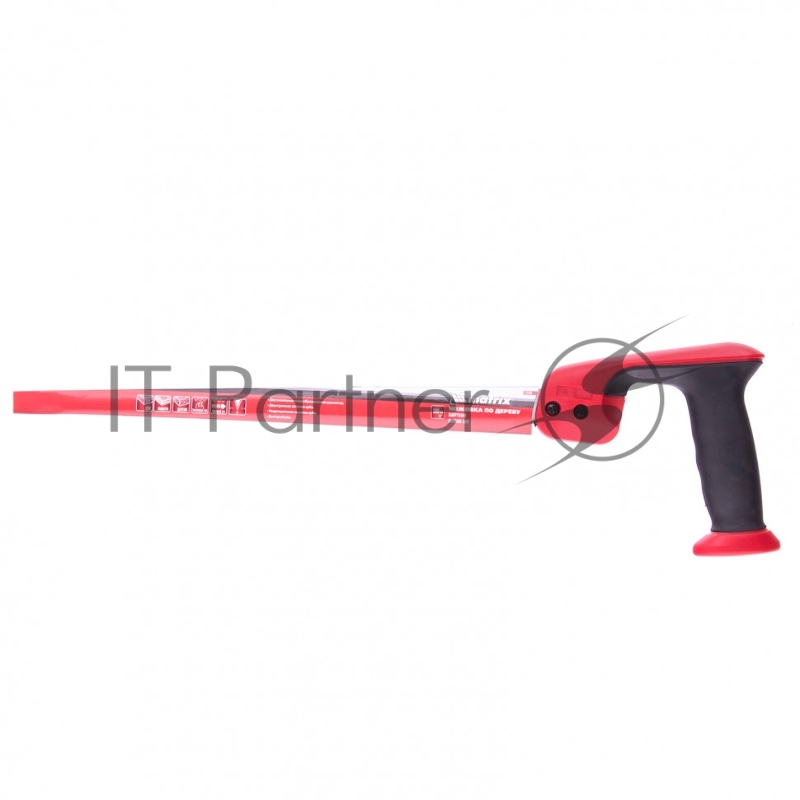 Ножовка по дереву выкружная, 300 мм, каленый зуб, двухкомпонентная рукоятка// Matrix