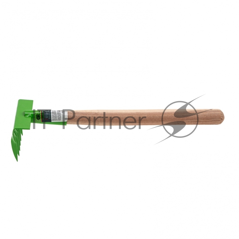 Грабли витые 6-зубые, 120х390 мм, стальные, деревянная рукоятка, АГРОНОМ, Россия// Сибртех