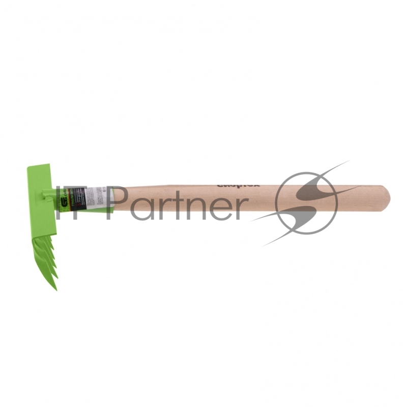 Грабли витые 8-зубые, 160х390 мм, стальные, деревянная рукоятка, АГРОНОМ, Россия// Сибртех