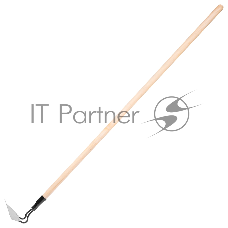 Мотыга, нержавеющая сталь, 150х90х1300 мм, деревянный черенок, Россия// Сибртех