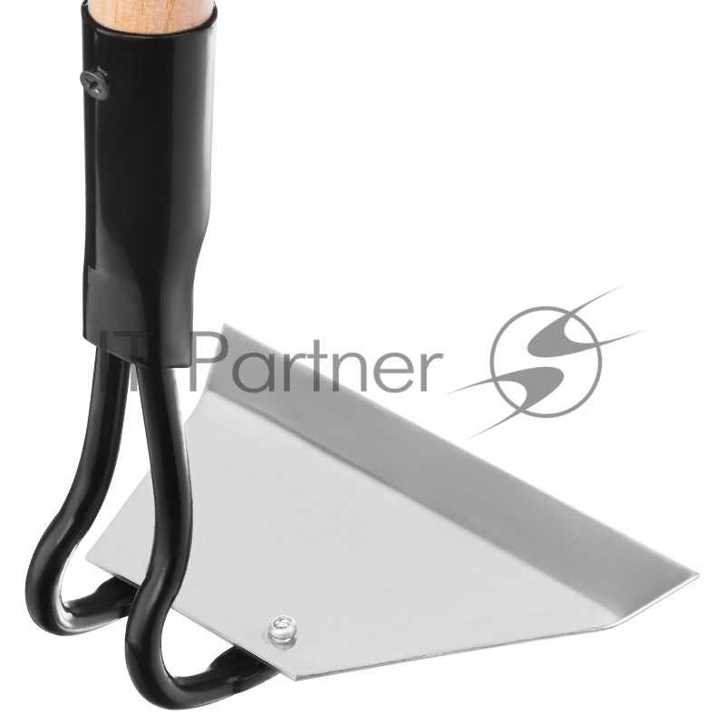 Мотыга, нержавеющая сталь, 150х90х1300 мм, деревянный черенок, Россия// Сибртех