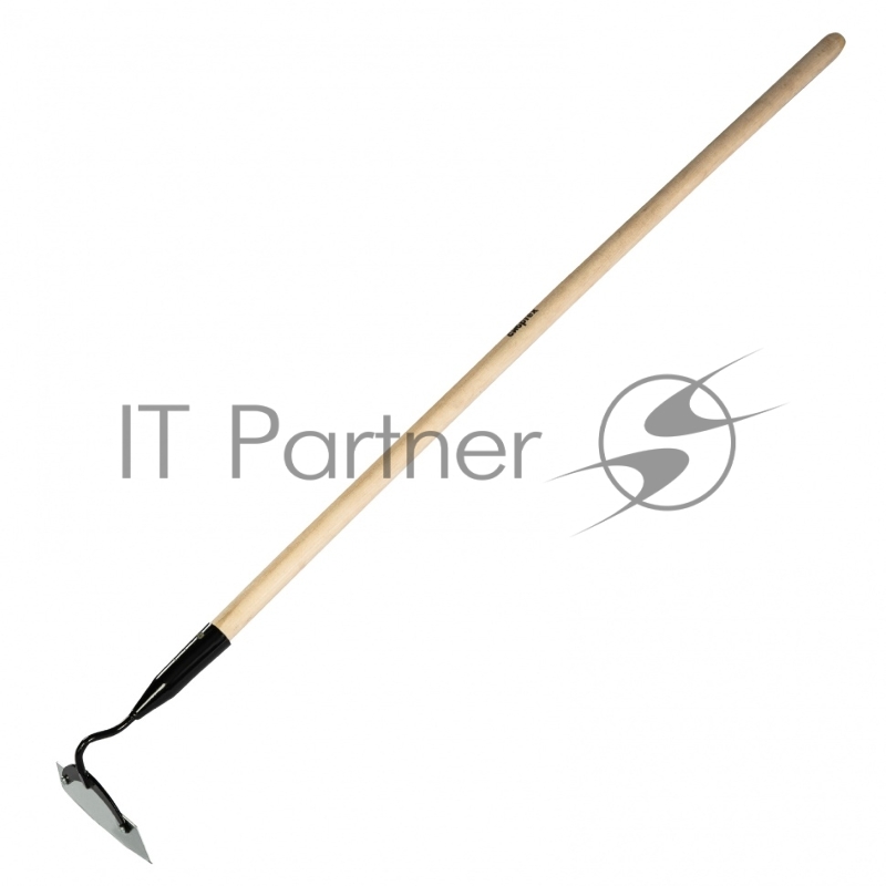 Мотыга стальная, 170х60х1300 мм, деревянный черенок, Россия// Сибртех