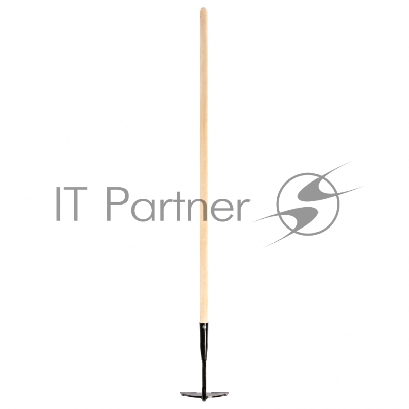 Мотыга стальная усиленная, 170х60х1430 мм, деревянный черенок, Россия// Сибртех