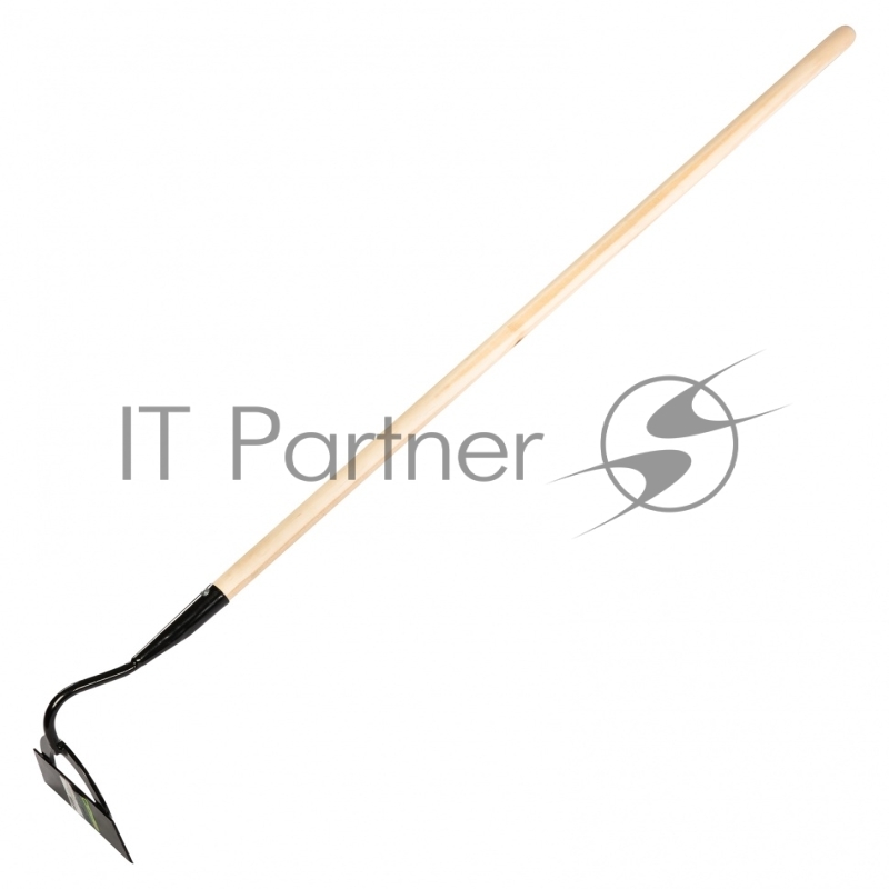 Мотыга стальная усиленная, 190х60х1430 мм, деревянный черенок, Россия// Сибртех