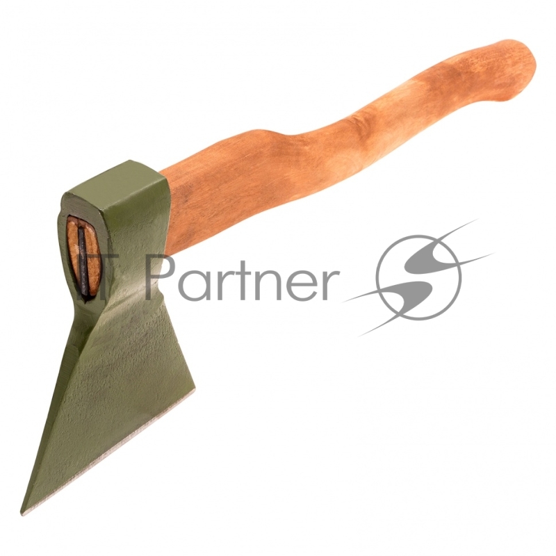 Топор кованный, в сборе, 1400/1750 г, деревянное топорище, 500 мм, Б4// Сибртех