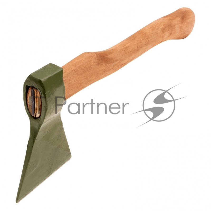 Топор кованный, в сборе, 800/1050 г, деревянное топорище, 400 мм, Б2// Сибртех