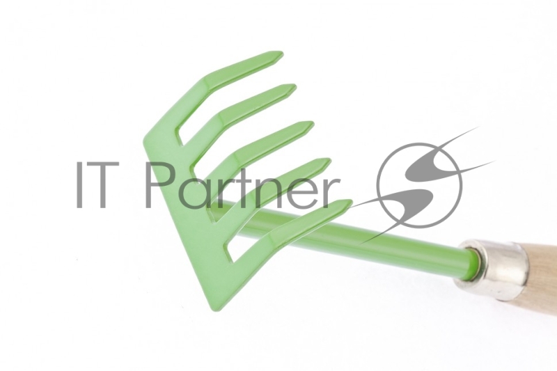 Грабли 5-зубые, 90х330 мм, стальные, деревянная рукоятка// Palisad