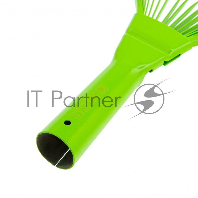 Грабли веерные стальные, 425 мм, 22 плоских зуба, эмалированные, без черенка// Palisad