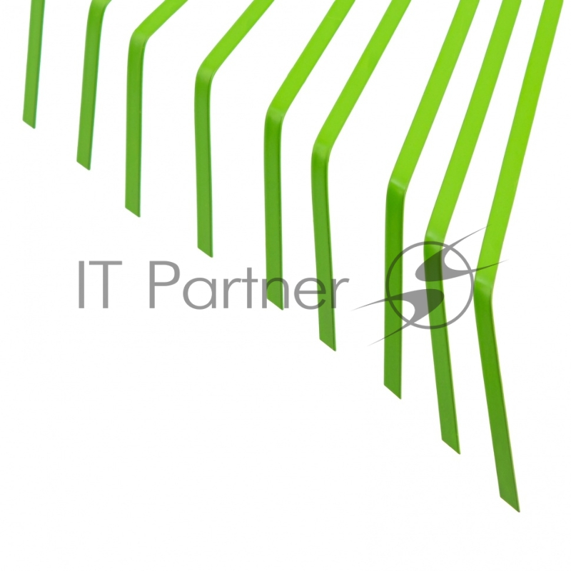 Грабли веерные стальные, 565 мм, 22 плоских зуба, эмалированные, усиленные, без черенка// Palisad