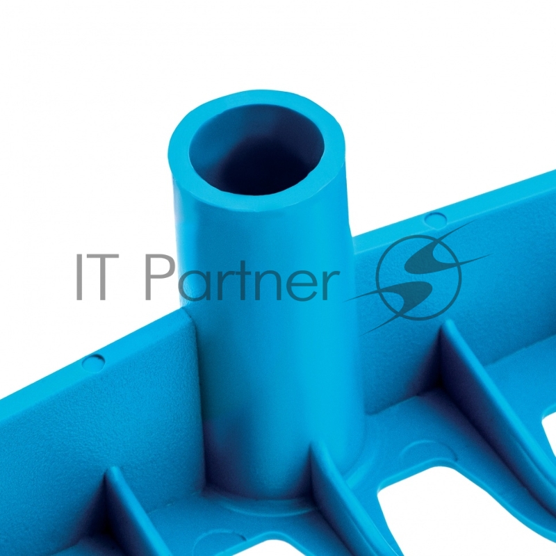 Грабли пластиковые, 430 мм, 13 прямых зубьев, усиленные, без черенка, LUXE// Palisad