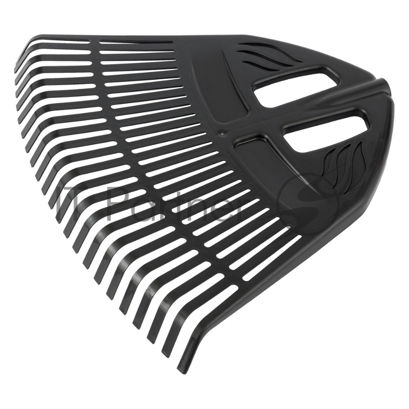 Грабли веерные пластиковые, 495 мм, 23 плоских зуба, без черенка, Россия// Sparta