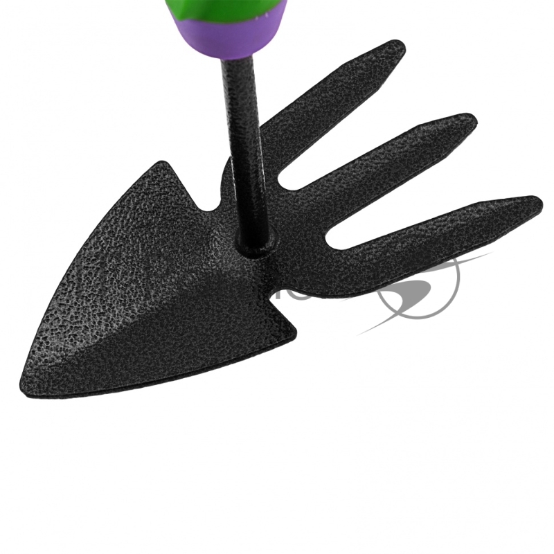 Мотыжка комбинированная, 75х260 мм, стальная, обрезиненная эргономичная рукоятка, ERA// Palisad