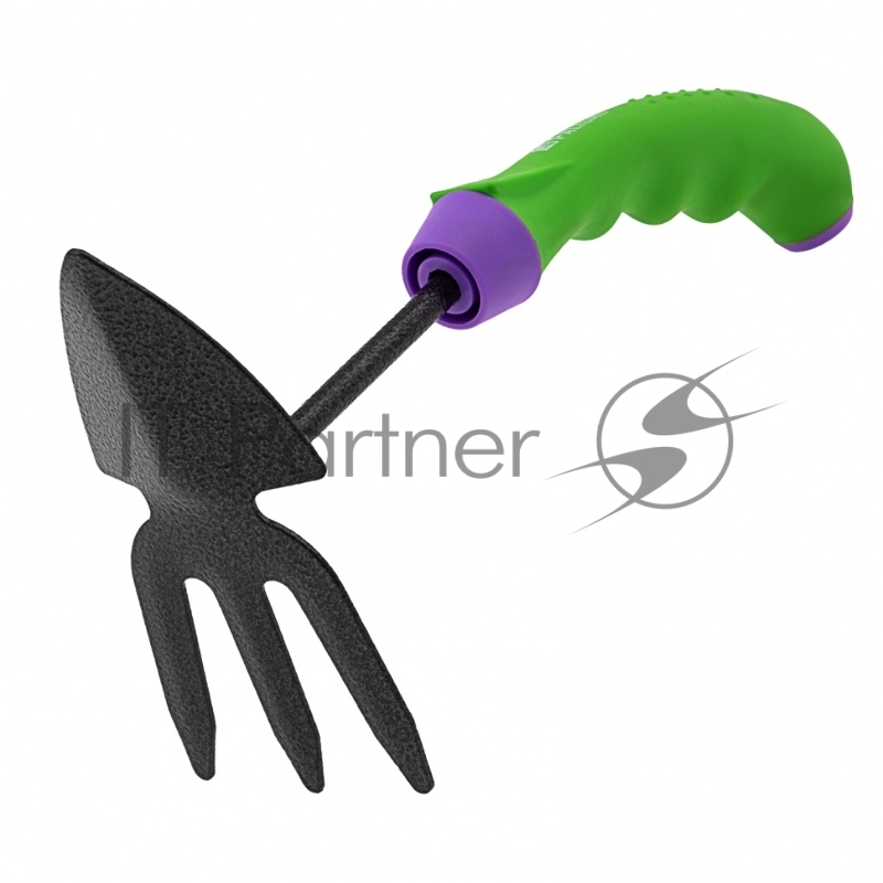 Мотыжка комбинированная, 75х260 мм, стальная, обрезиненная эргономичная рукоятка, ERA// Palisad